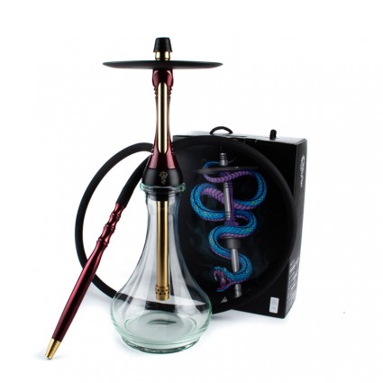 Alpha Hookah Model S Red-Gold